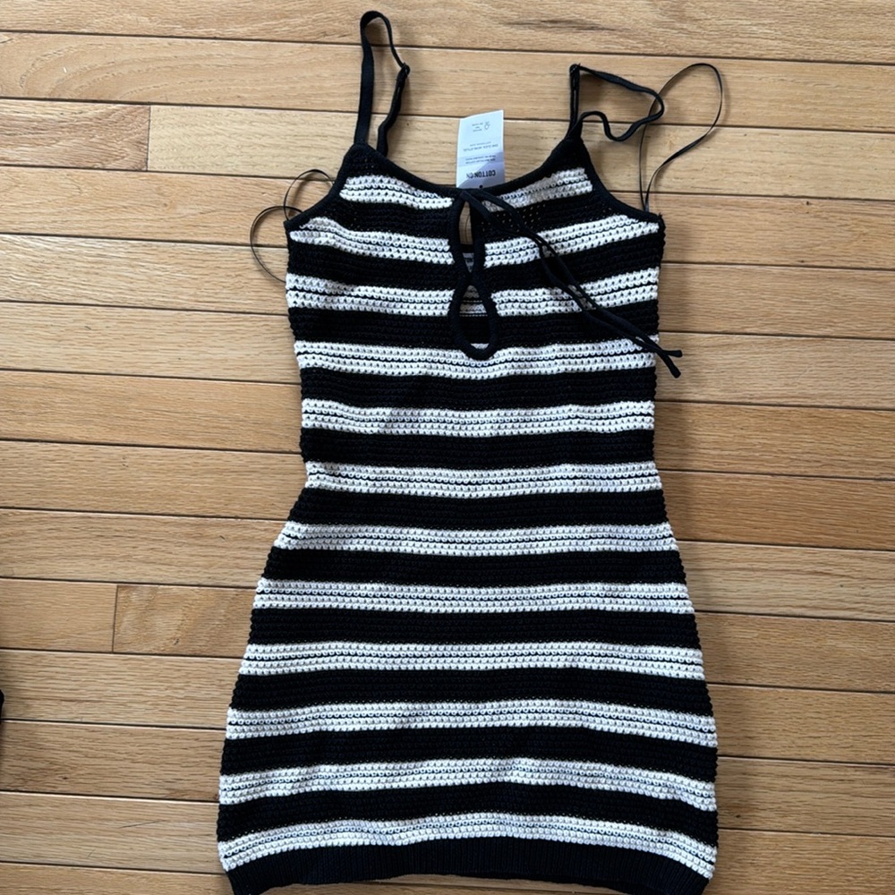 NWT Cotton On striped crochet dress